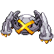 #376 Metagross sprite Diamante / Perla Shiny