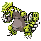 #383 Groudon sprite Diamante / Perla Shiny