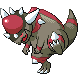 #409 Rampardos sprite Diamante / Perla Shiny
