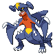 #445 Garchomp sprite Diamante / Perla Shiny