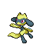 #447 Riolu sprite Diamante / Perla Shiny