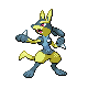 #448 Lucario sprite Diamante / Perla Shiny