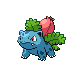 #002 Ivysaur sprite Oro HeartGold / Plata SoulSilver