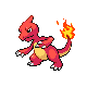 #005 Charmeleon sprite Oro HeartGold / Plata SoulSilver