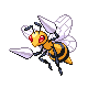#015 Beedrill sprite Oro HeartGold / Plata SoulSilver