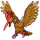 #022 Fearow sprite Oro HeartGold / Plata SoulSilver