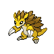 #028 Sandslash sprite Oro HeartGold / Plata SoulSilver