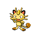 #052 Meowth sprite Oro HeartGold / Plata SoulSilver