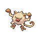 #056 Mankey sprite Oro HeartGold / Plata SoulSilver