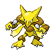 #065 Alakazam sprite Oro HeartGold / Plata SoulSilver