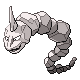 #095 Onix sprite Oro HeartGold / Plata SoulSilver