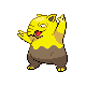 #096 Drowzee sprite Oro HeartGold / Plata SoulSilver