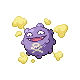 #109 Koffing sprite Oro HeartGold / Plata SoulSilver