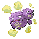 #110 Weezing sprite Oro HeartGold / Plata SoulSilver