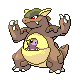 #115 Kangaskhan sprite Oro HeartGold / Plata SoulSilver