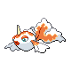 #118 Goldeen sprite Oro HeartGold / Plata SoulSilver