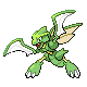#123 Scyther sprite Oro HeartGold / Plata SoulSilver