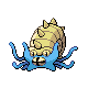 #139 Omastar sprite Oro HeartGold / Plata SoulSilver
