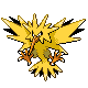 #145 Zapdos sprite Oro HeartGold / Plata SoulSilver
