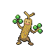 #185 Sudowoodo sprite Oro HeartGold / Plata SoulSilver