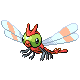 #193 Yanma sprite Oro HeartGold / Plata SoulSilver
