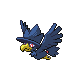 #198 Murkrow sprite Oro HeartGold / Plata SoulSilver