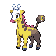 #203 Girafarig sprite Oro HeartGold / Plata SoulSilver
