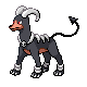 #229 Houndoom sprite Oro HeartGold / Plata SoulSilver