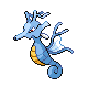 #230 Kingdra sprite Oro HeartGold / Plata SoulSilver