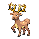 #234 Stantler sprite Oro HeartGold / Plata SoulSilver