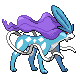 #245 Suicune sprite Oro HeartGold / Plata SoulSilver