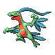 #253 Grovyle sprite Oro HeartGold / Plata SoulSilver