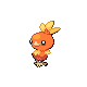 #255 Torchic sprite Oro HeartGold / Plata SoulSilver