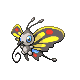 #267 Beautifly sprite Oro HeartGold / Plata SoulSilver