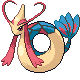 #350 Milotic sprite Oro HeartGold / Plata SoulSilver