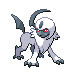 #359 Absol sprite Oro HeartGold / Plata SoulSilver