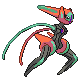 #386 Deoxys Velocidad sprite Oro HeartGold / Plata SoulSilver