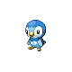#393 Piplup sprite Oro HeartGold / Plata SoulSilver