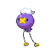 #425 Drifloon sprite Oro HeartGold / Plata SoulSilver