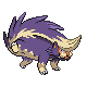 #435 Skuntank sprite Oro HeartGold / Plata SoulSilver