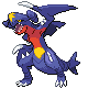 #445 Garchomp sprite Oro HeartGold / Plata SoulSilver