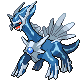#483 Dialga sprite Oro HeartGold / Plata SoulSilver