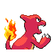#005 Charmeleon sprite Posterior