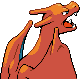 #006 Charizard sprite Posterior