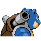 #009 Blastoise sprite Posterior