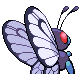 #012 Butterfree sprite Posterior