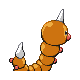 #013 Weedle sprite Posterior