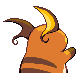 #026 Raichu sprite Posterior