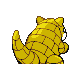 #027 Sandshrew sprite Posterior