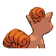 #037 Vulpix sprite Posterior
